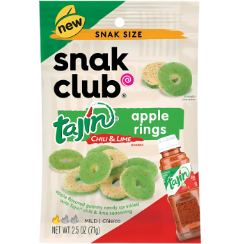 snak club - Tajín Chili & Lime Apple Rings 71g